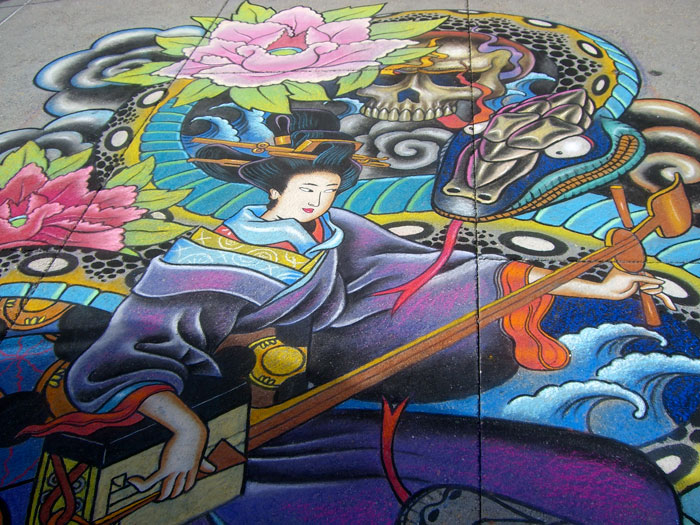 Geisha woman