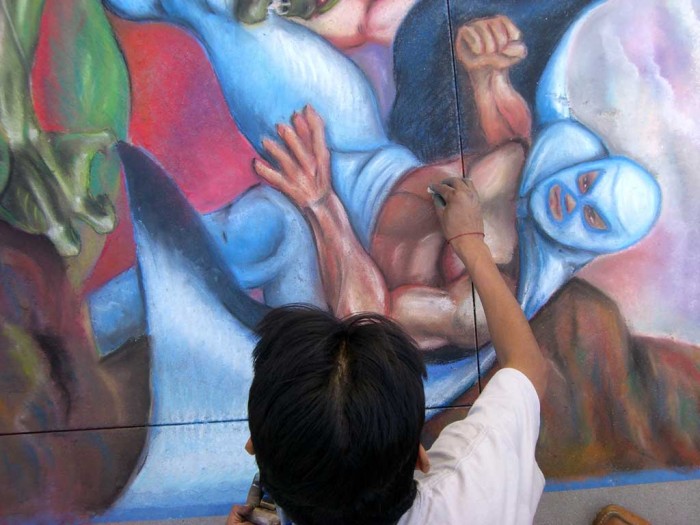 13 Pasadena Chalk El Santo 13 Pasadena Chalk El Santo