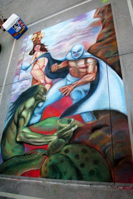 El Santo Chalk Art El Santo Chalk Art