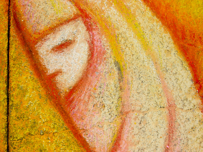 Henry Colchado - close up drawing