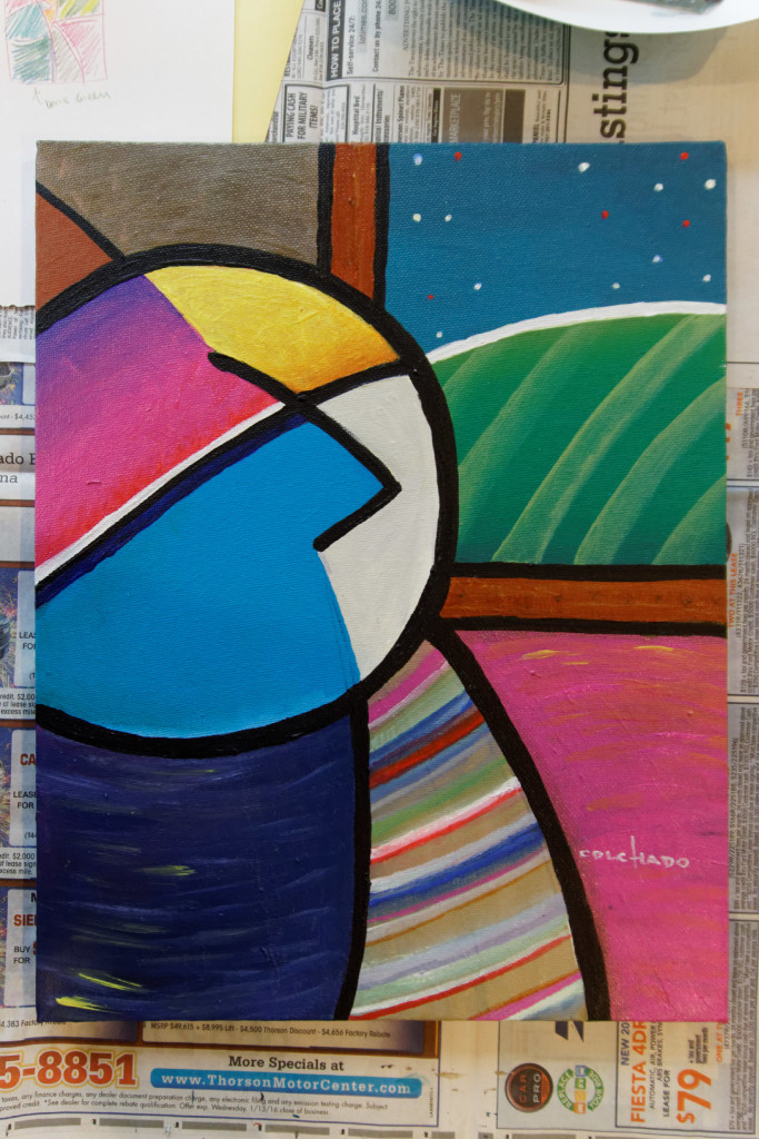 H Colchado Painting